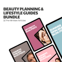 Beauty Planning & Lifestyle Guides Bundle – 32 Pre-Written Articles